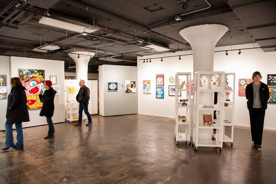 A 78th Street Studios gallery.